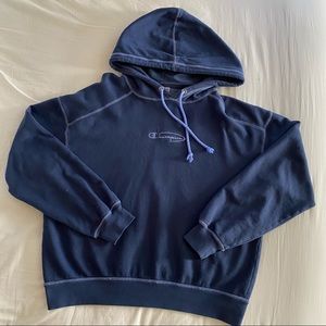 Blue champion hoodie